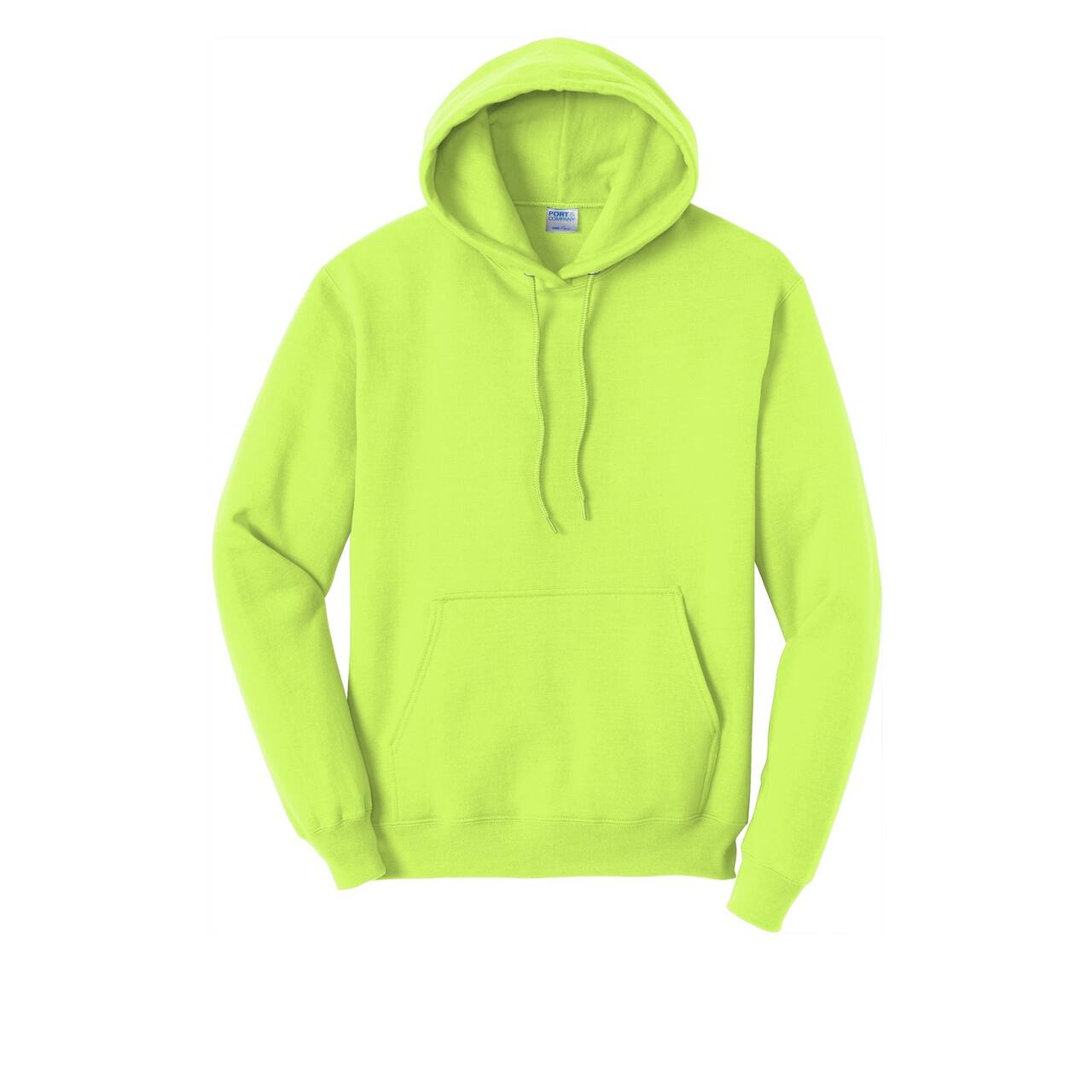 Port & Company® Neon Core Fleece Pullover Hooded Sweatshirt